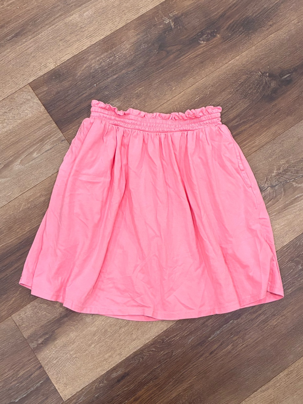 Lands’ End Pink Athletic Skort Bottoms Sports Tennis Summer Cotton 10/12 Girl